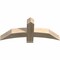 Ekena Millwork Bellingham Rough Sawn Timber Gable Bracket, Douglas Fir, 36"W x 15"H x 4"D x 4"F, 10/12 Pitch GBW036X15X0404BEL00RDF - alternate 4